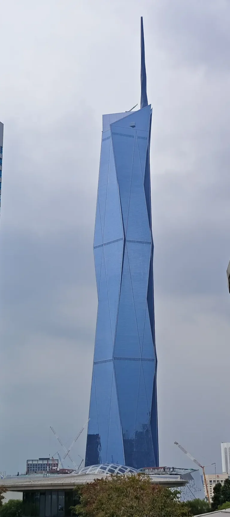 Merdeka 118 tower viewed from LaLaport