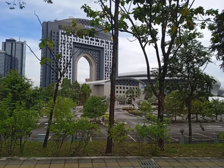 MATRADE exhibition and convention building in the Dutamas and Segambut area